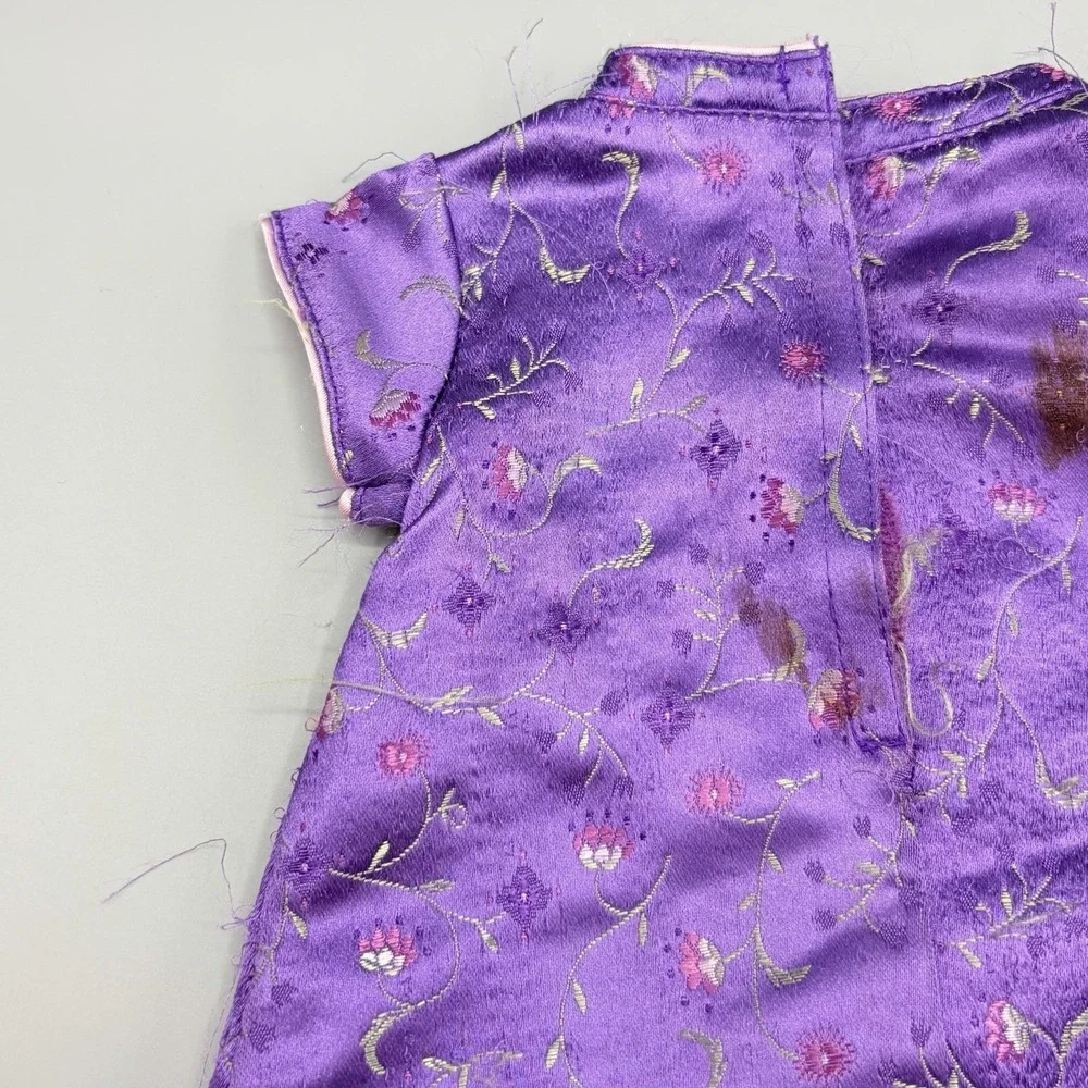 Bitty Baby Twins American Girl Doll Pretty Plum Dress Shoe Tights Outfit Read